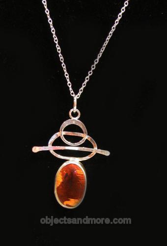 Red Tide Necklace by SHIRLEY PRICE